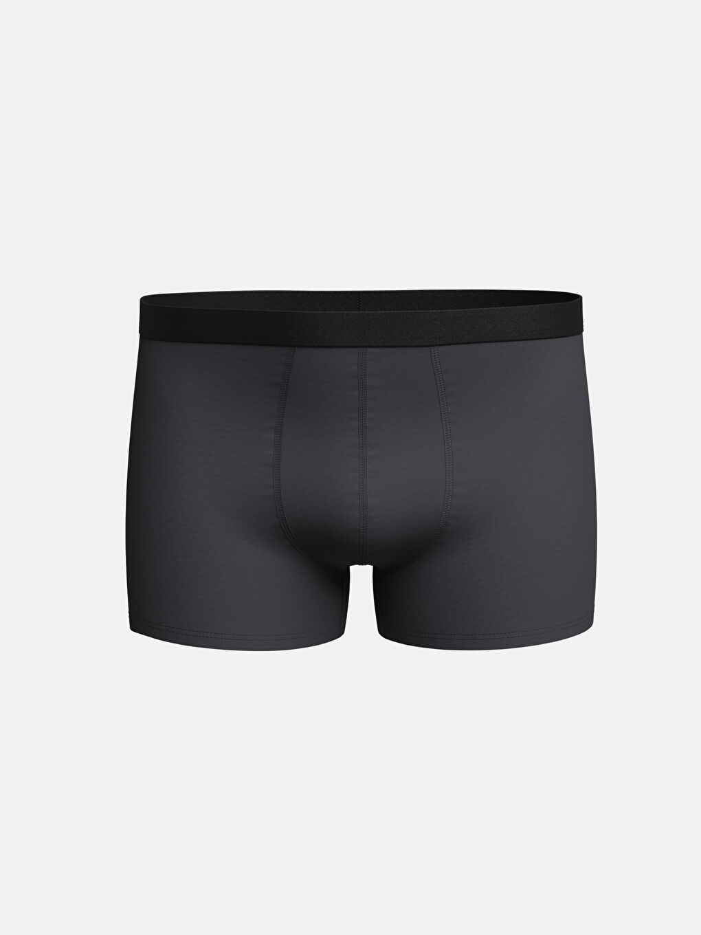 سراويل بوكسر قطن مطاطي بقصة عادية للرجال - ٣ قطع-2