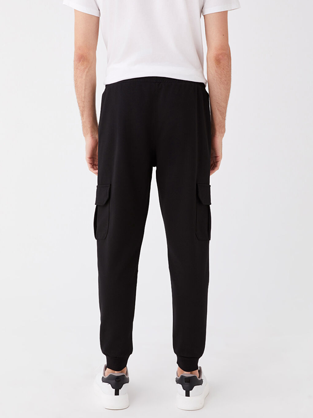 LCW Casual Yeni Siyah Slim Fit Erkek Jogger Eşofman Altı - 4