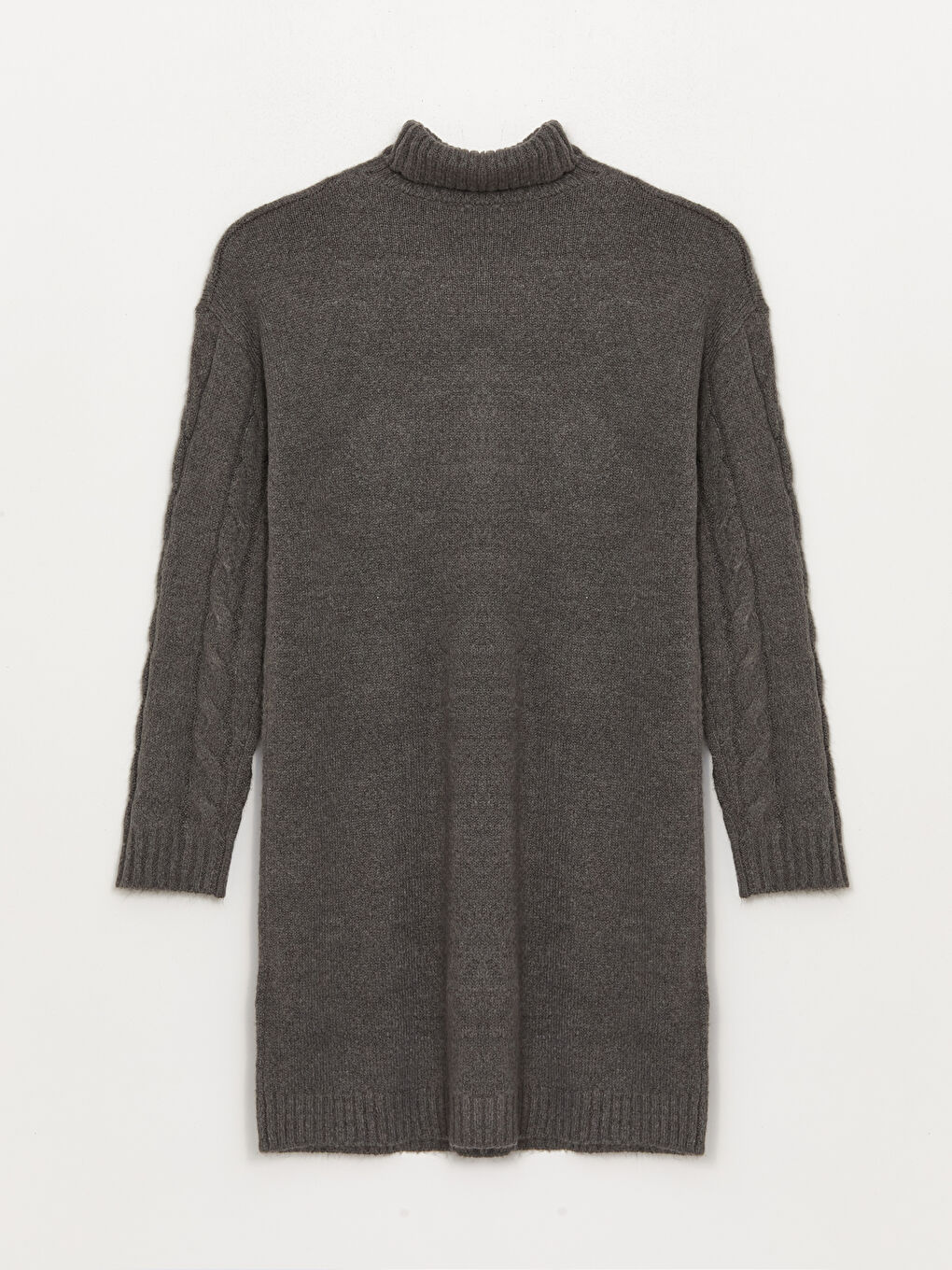 LCW Kids Turtleneck Long Sleeve Girl's Knitwear Dress -W3AU23Z4-H9V