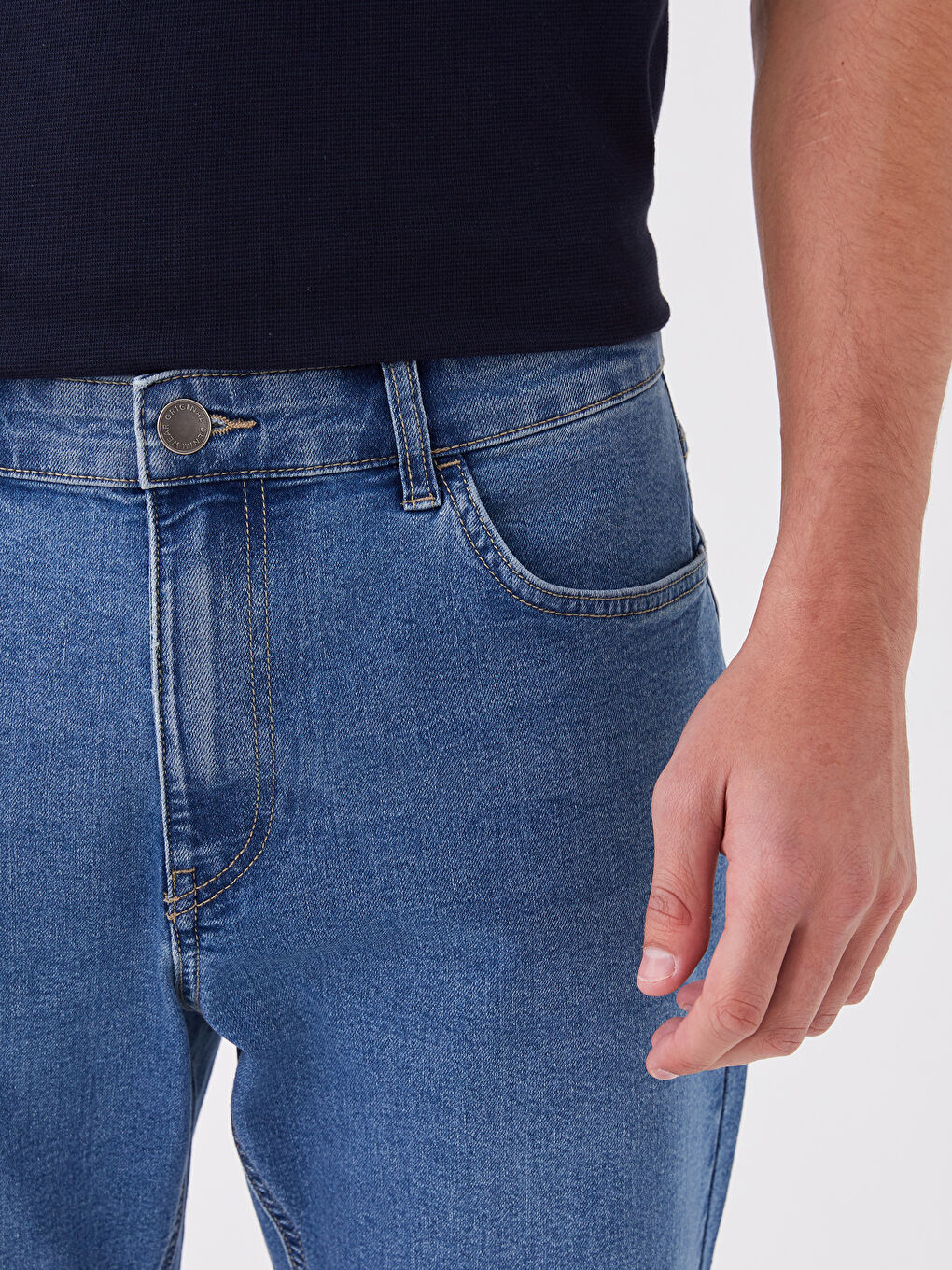 790 Джинсы Свободного Кроя для Мужчин-2