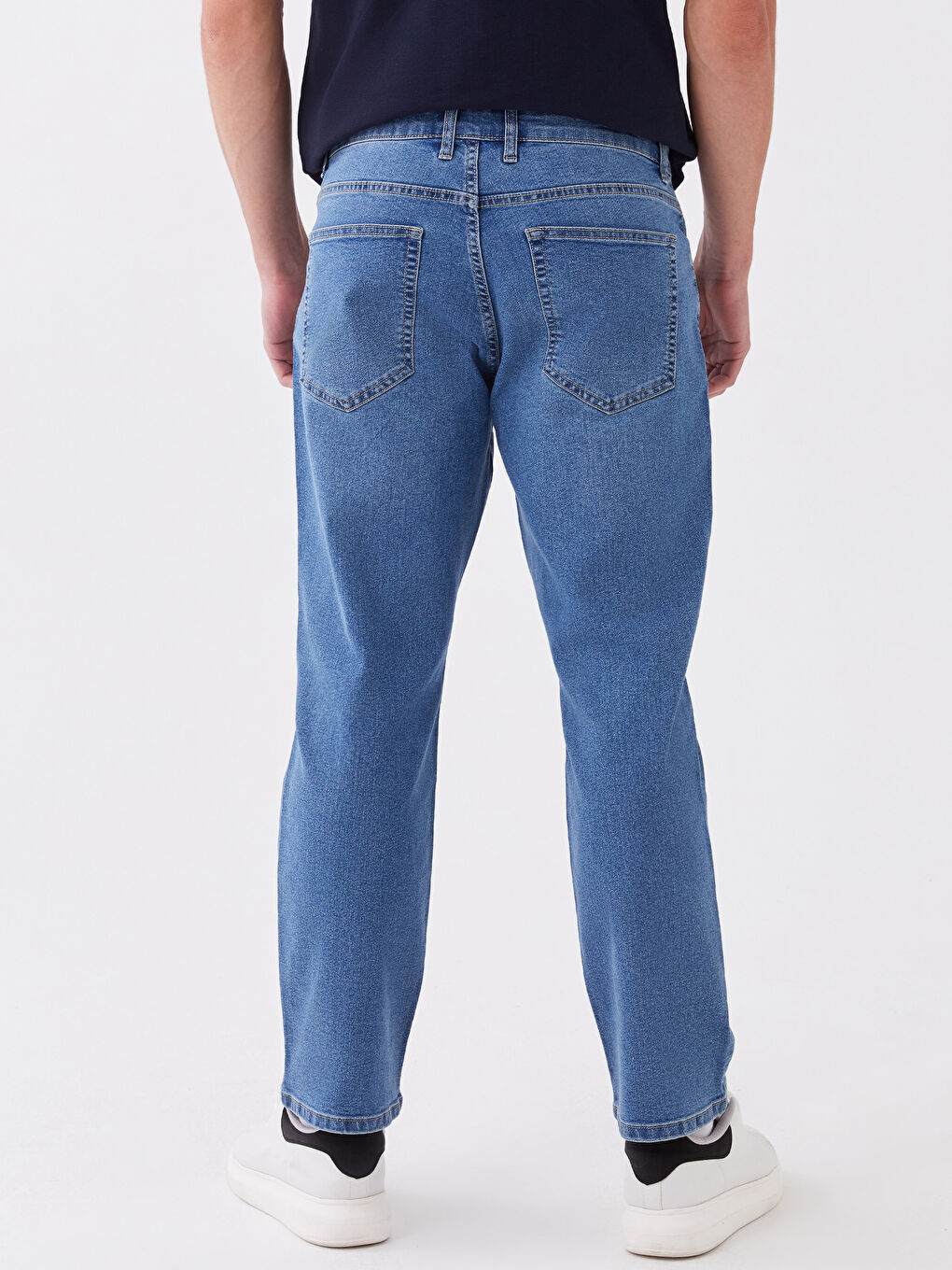 790 Джинсы Свободного Кроя для Мужчин-4