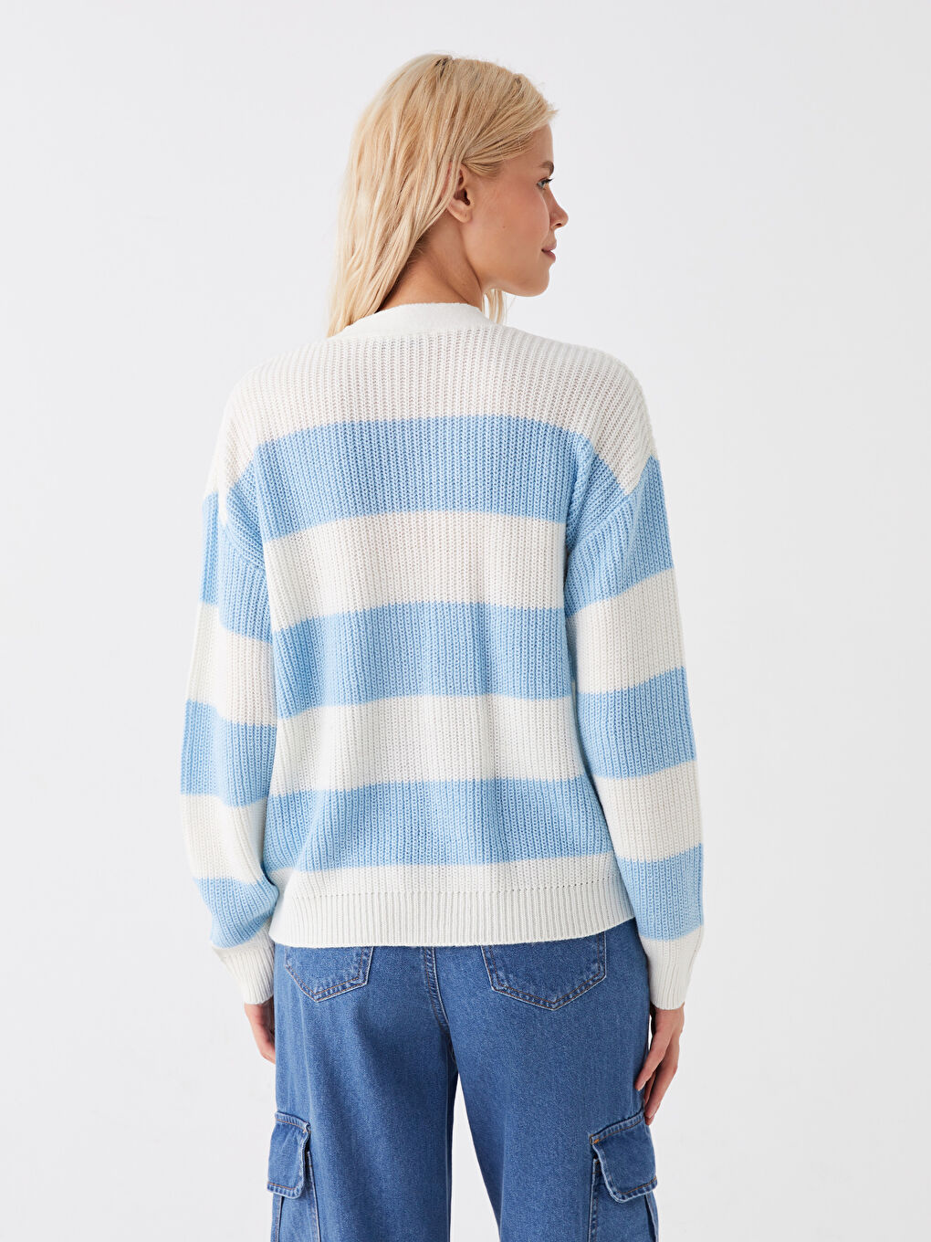 Žena EKRU Kardigan-4