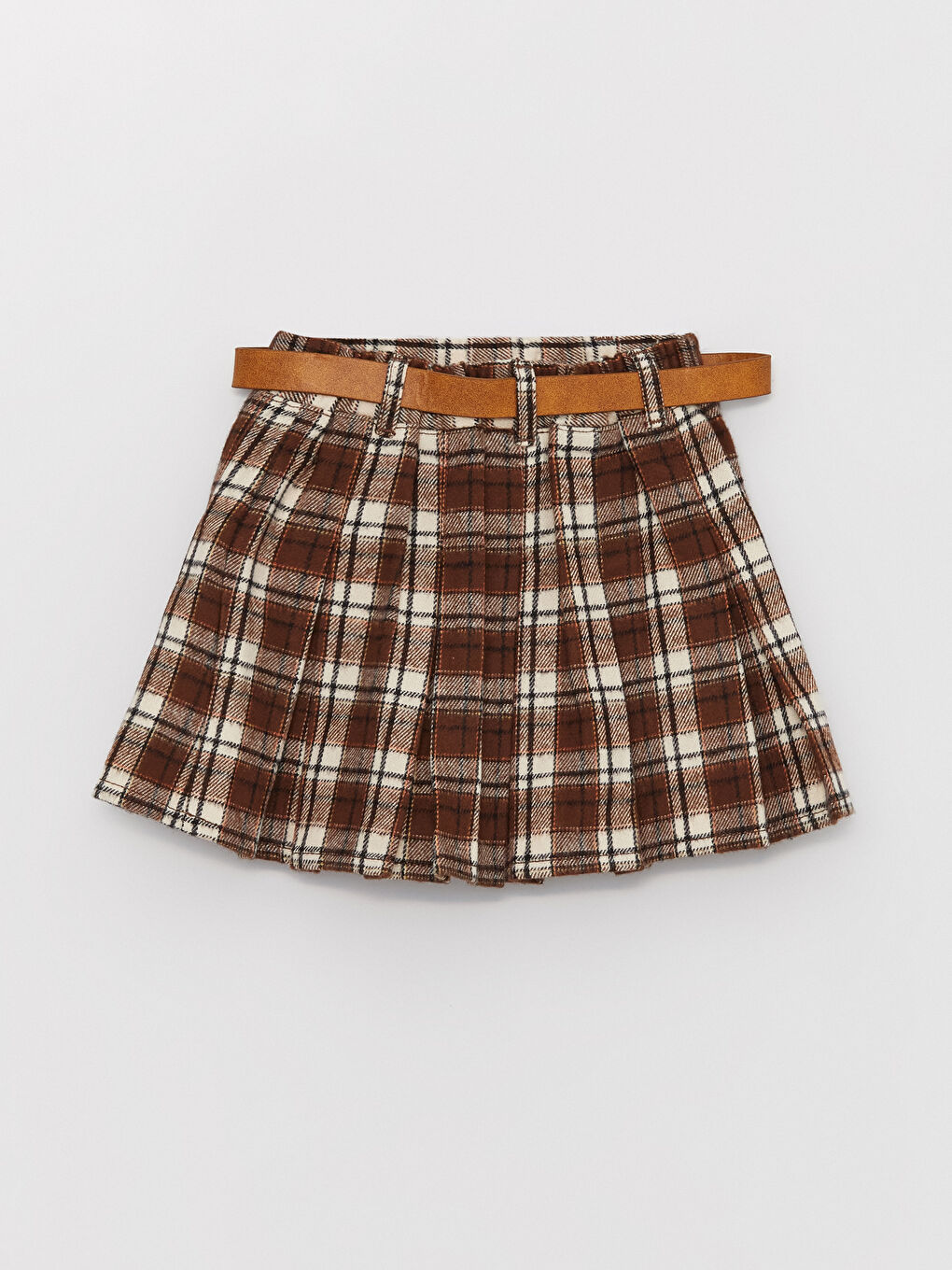 Клетчатая Юбка и Ремень для Малышки, 2 шт.-2