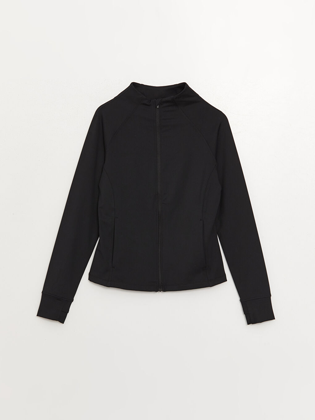 Turtle Neck Women's Sports Cardigan