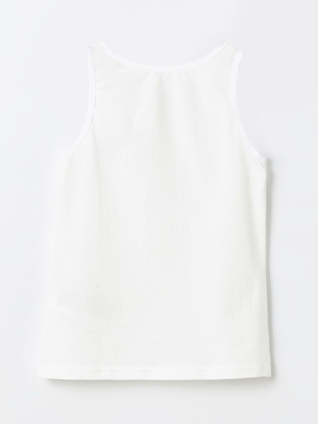 ياقة دائرية قميص داخلي مطبوع بناتي - مجموعتين-2