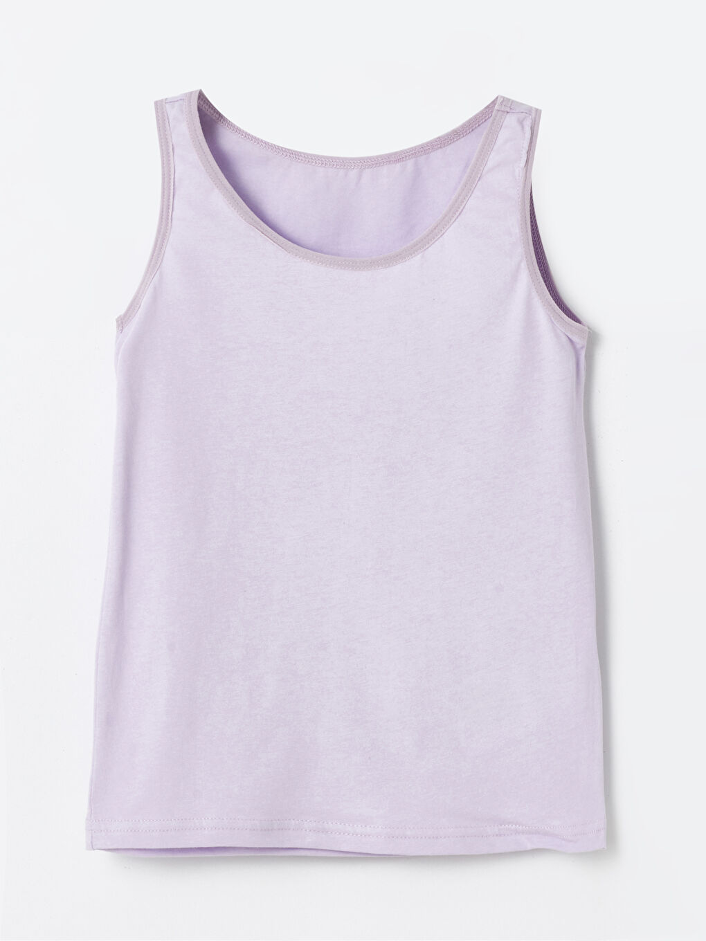 ياقة دائرية قميص داخلي مطبوع بناتي - مجموعتين-3