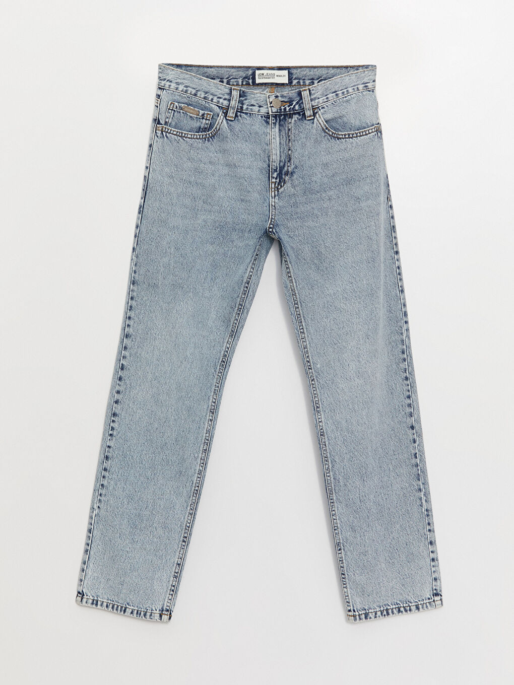 ерлерге арналған 700 тік пішім джинс шалбар-7