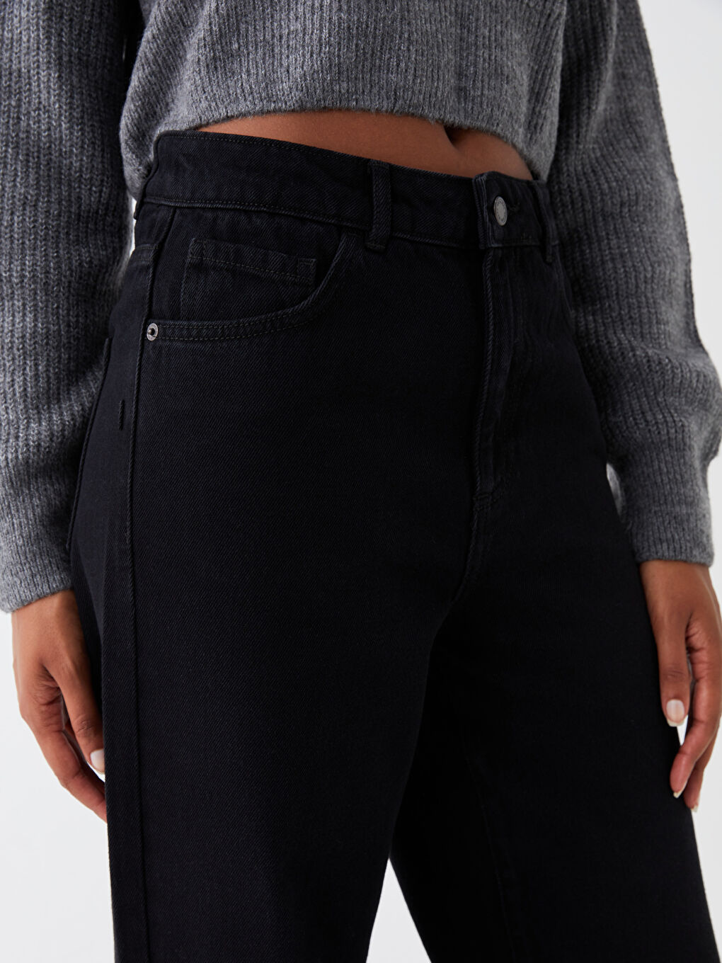 LCW Jeans Wideleg Women's Jeans -W3AV85Z8-327