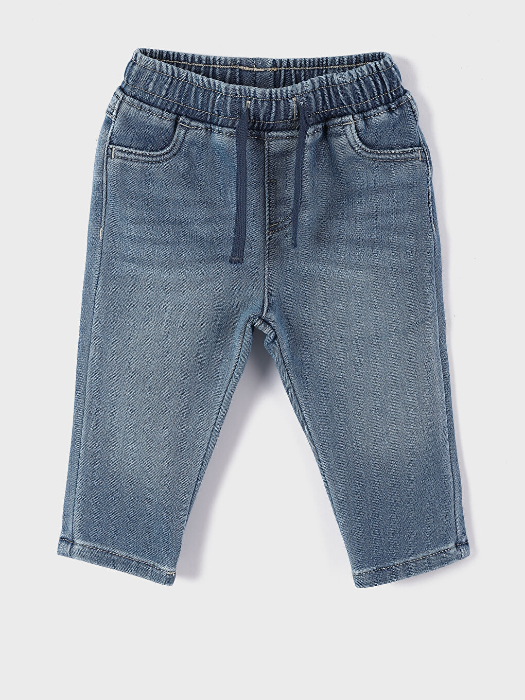 Elasticated Waist Basic Baby Boys' Jeans