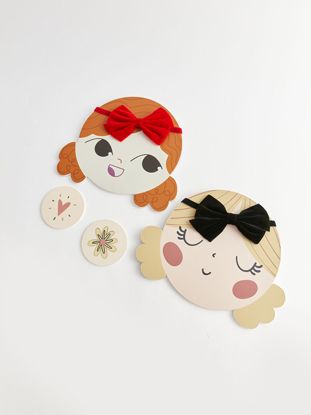 LCW baby Bow Detail Baby Girls' Hairband 2 Pack -W3AY44Z1-HLG