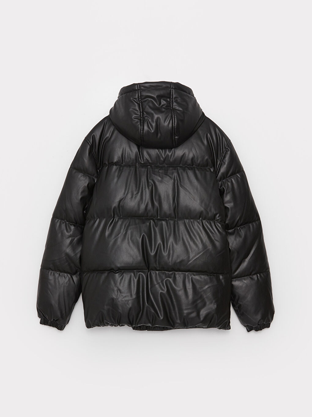 Relaxed Fit Hooded Men's Puffer Coat-6