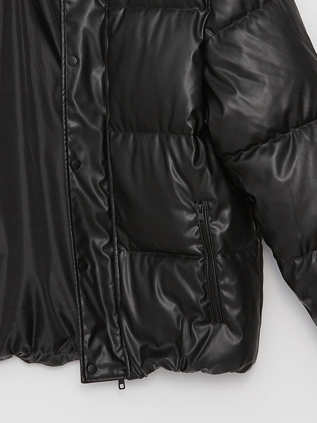 Relaxed Fit Hooded Men's Puffer Coat-7