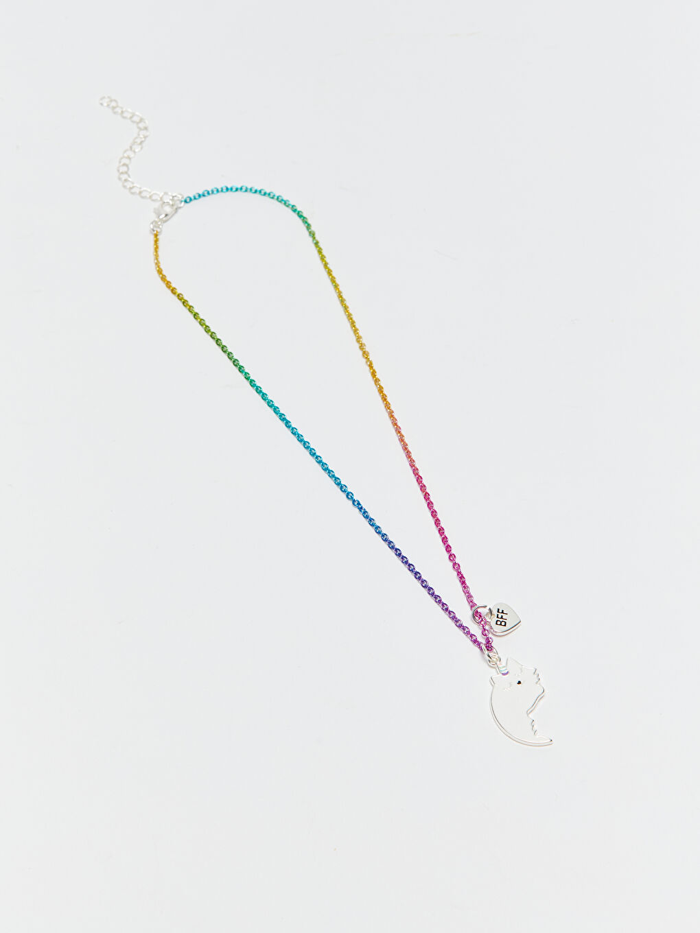 Karışık Desenli Kız Çocuk Kolye 2'li-2