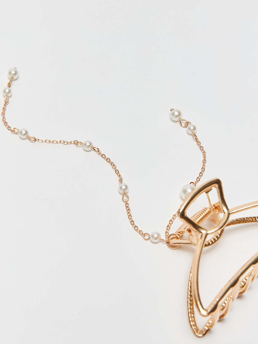 Metal Taşlı Kadın Saç Tokası-3