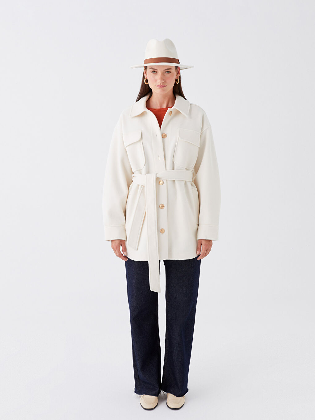 LCW ACCESSORIES Cachet Women's Fedora Hat -W3BA89Z8-FDV