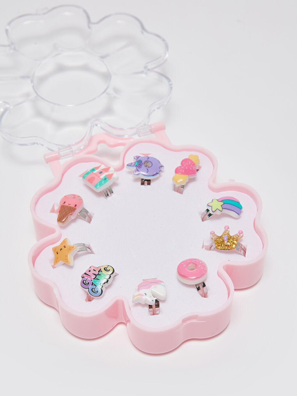 Set de Inele pentru Fetițe, Pachet de 10-2