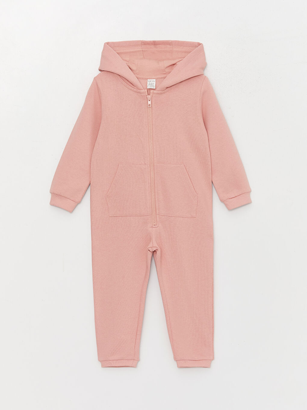 Kapüşonlu Kız Bebek Tulum