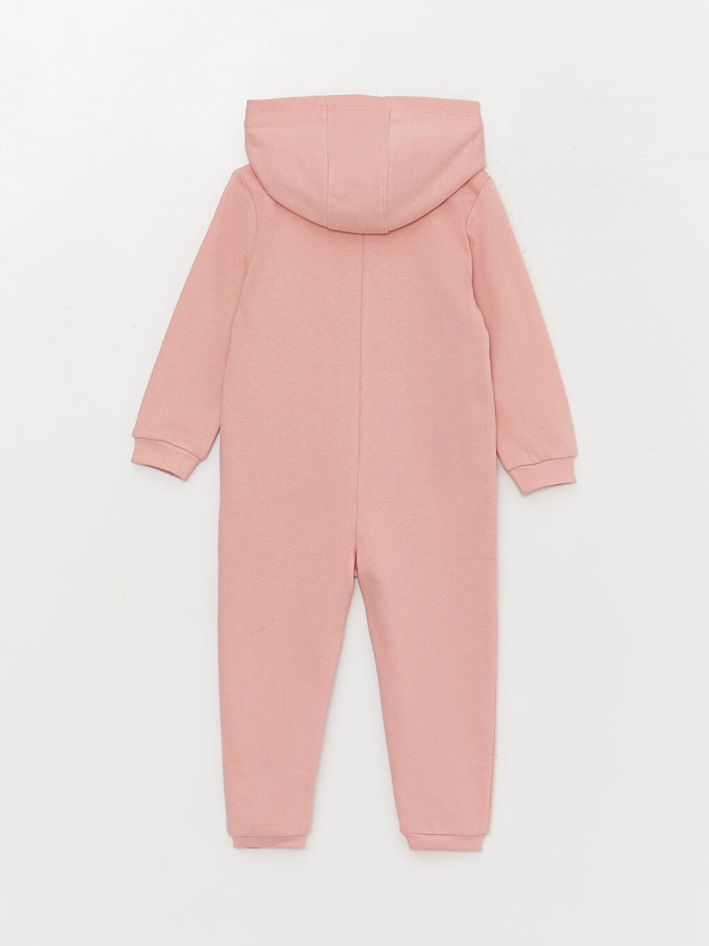 Kapüşonlu Kız Bebek Tulum-1