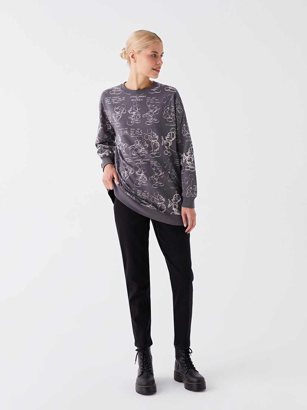 Женские джинсы Mom Fit-1