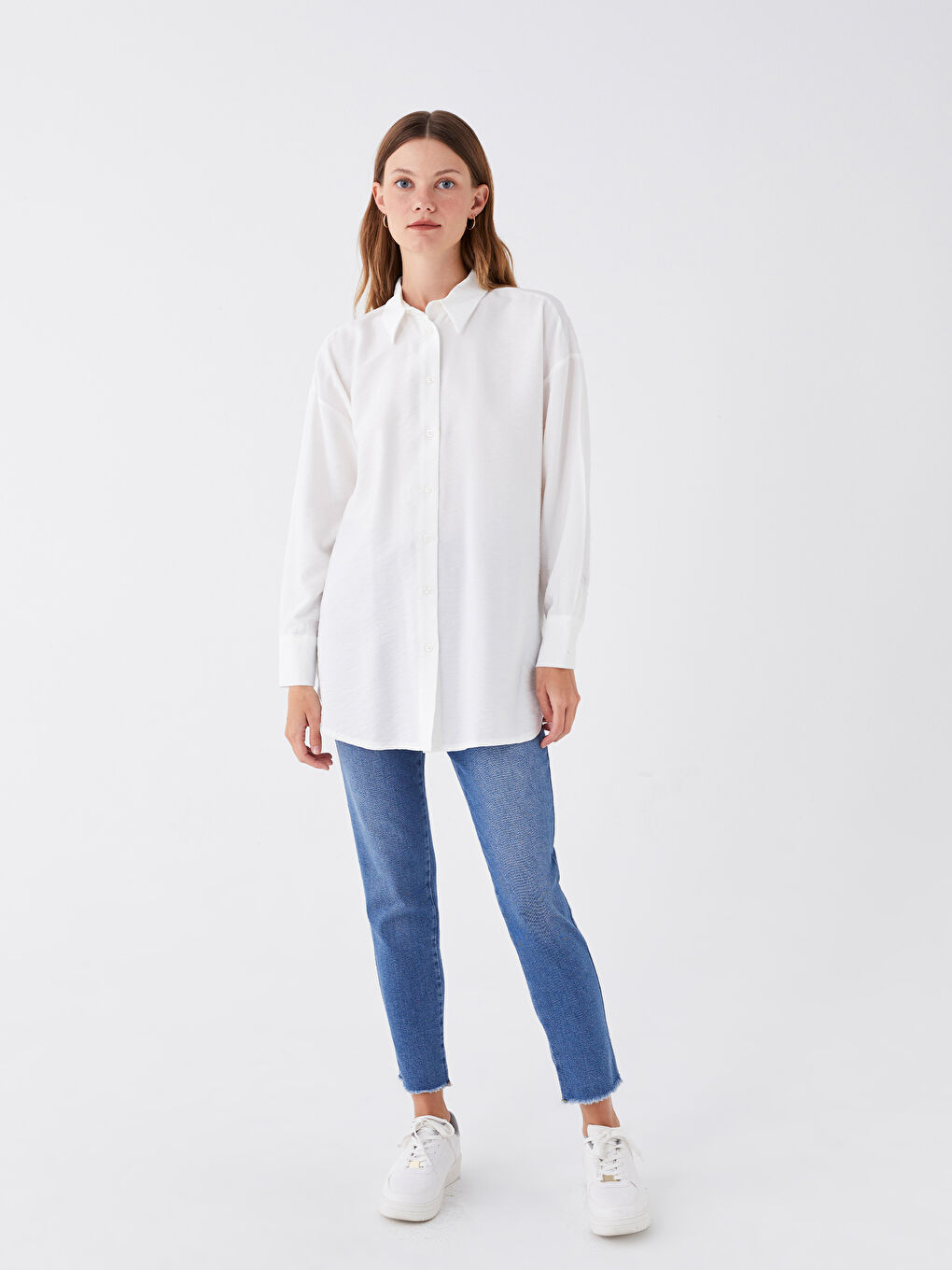 İndigo Mom Fit Kadın Jean Pantolon