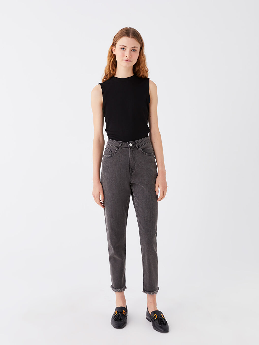 Mom Fit Women's Jeans -W3BC30Z8-GRD