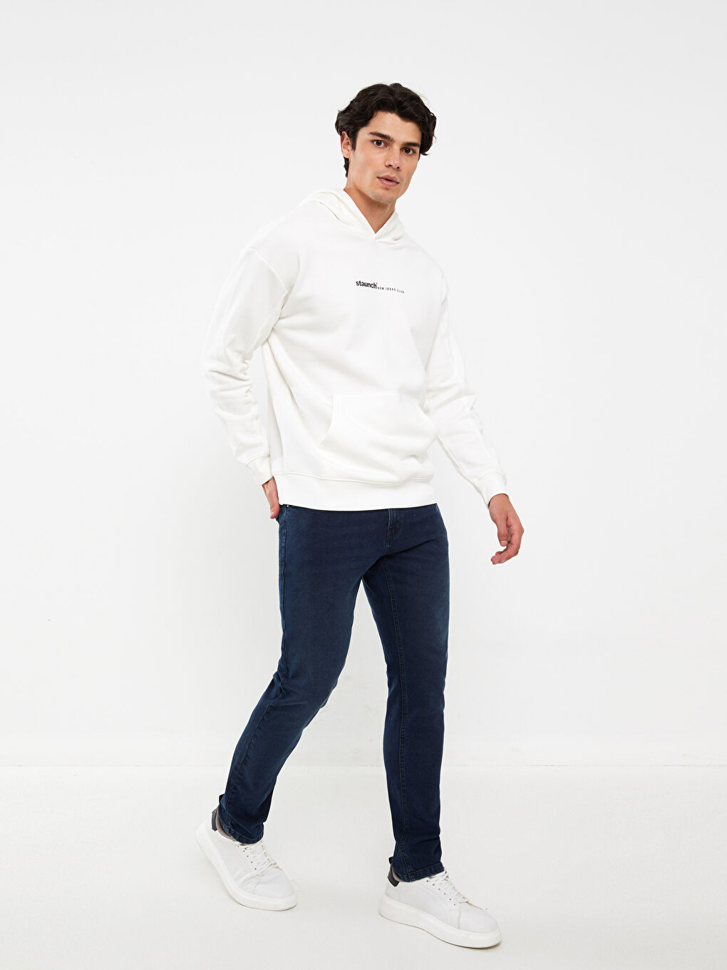 LCW Jeans 750 جينز سليم فيت رجال -W3BC72Z8-309