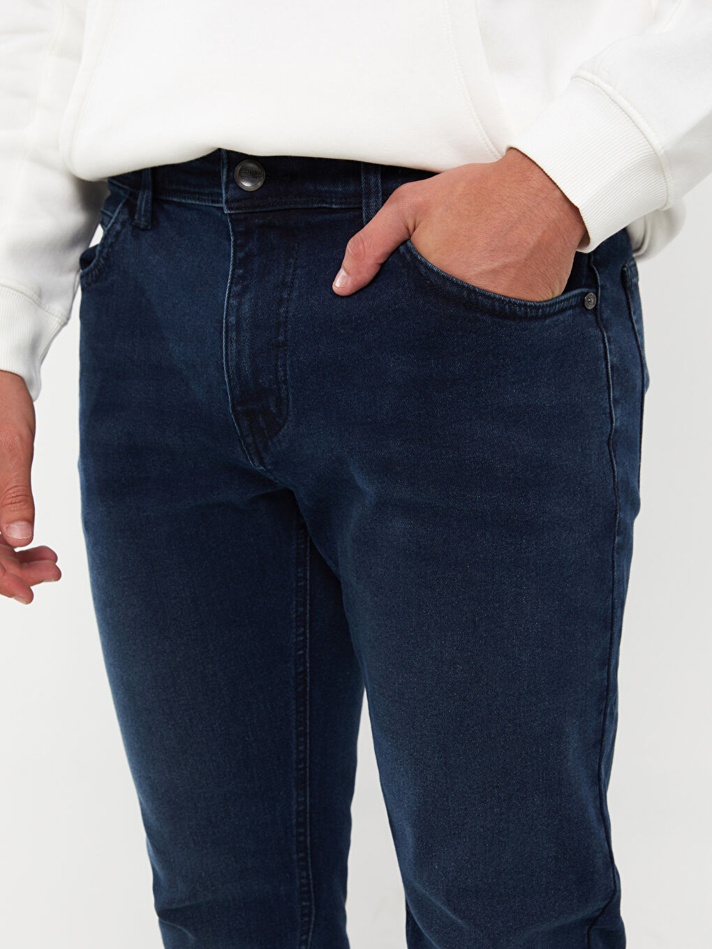 LCW Jeans 750 جينز سليم فيت رجال -W3BC72Z8-309