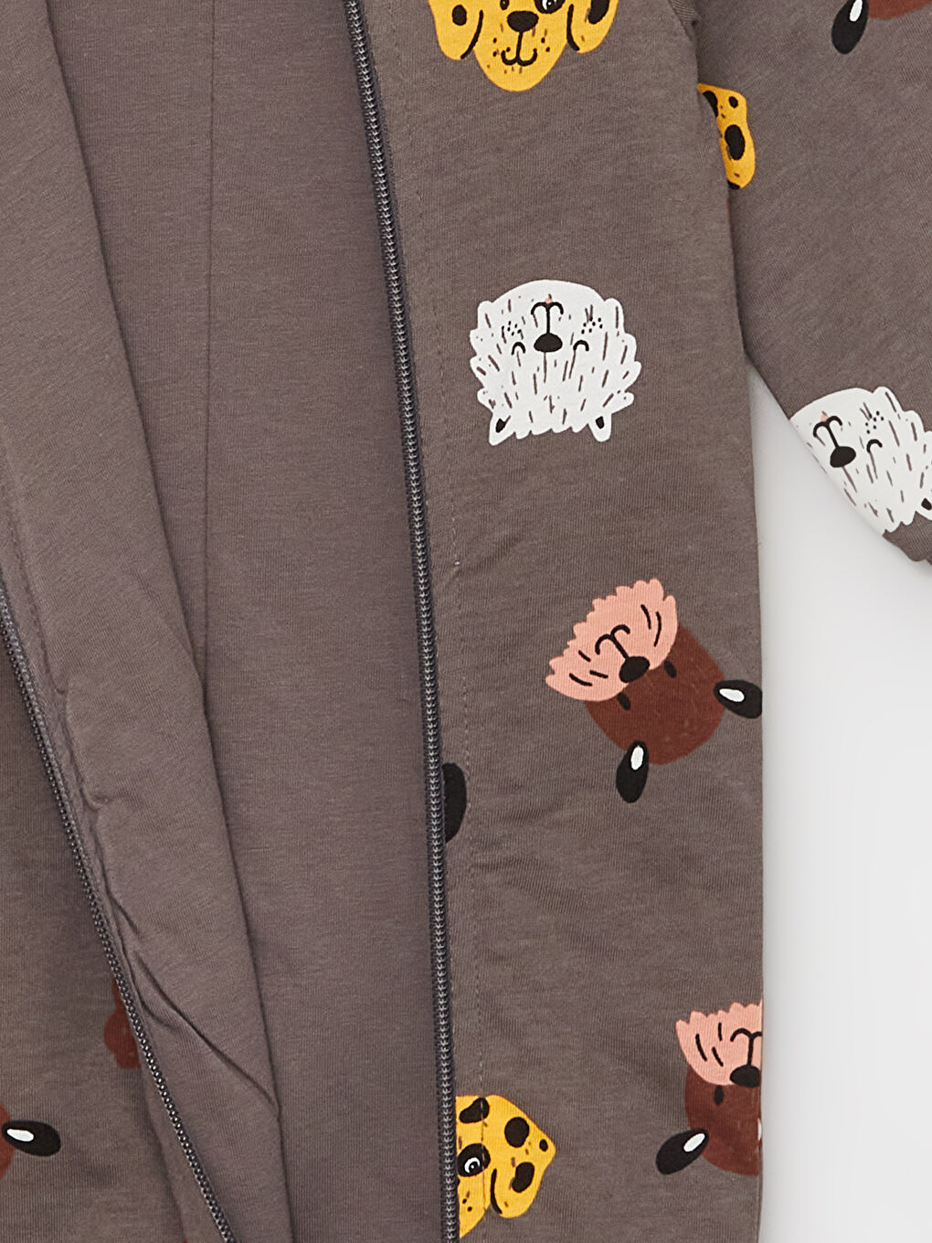 Antrasit 1 Tog Elyaflı Erkek Bebek Uyku Tulumu-5