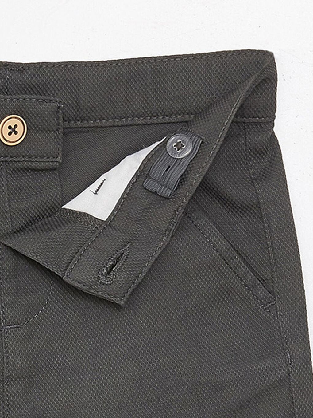 Antrasit Basic Erkek Bebek Pantolon-2