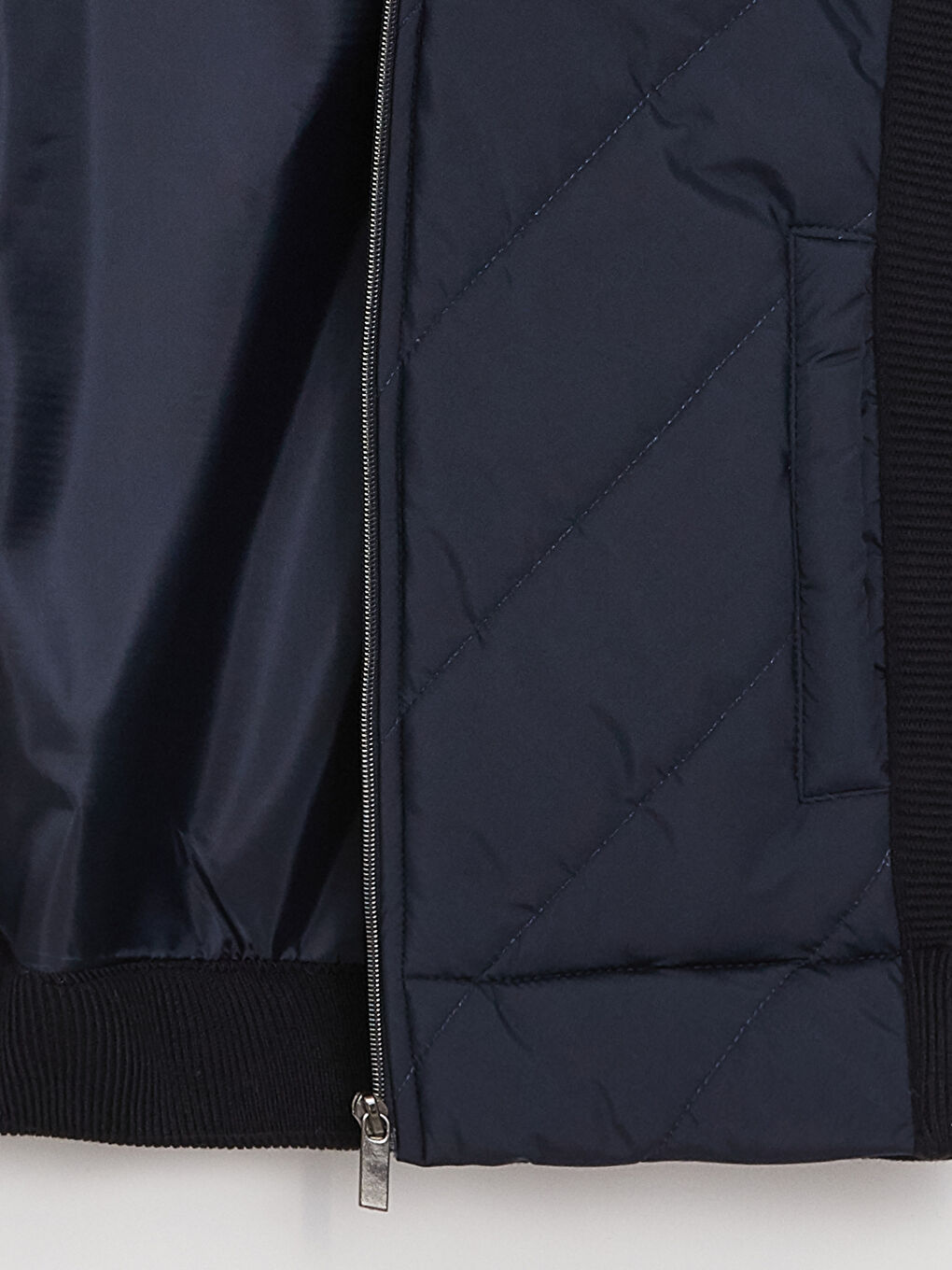 Slim Fit Hooded Men's Tricot Coat-7