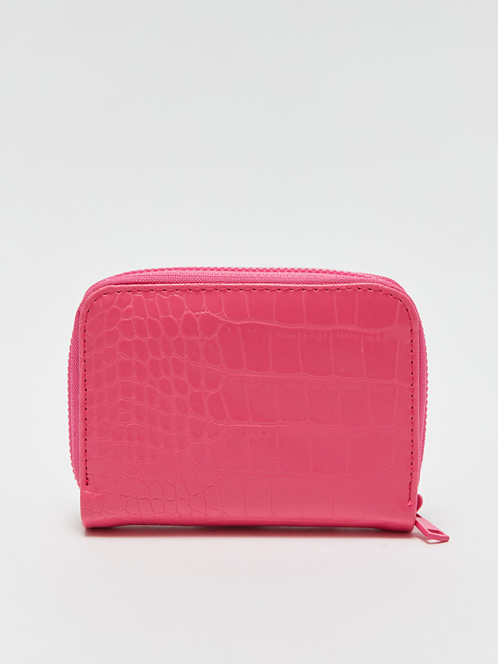 Faux Leather Croc Effect Women's Wallet-2