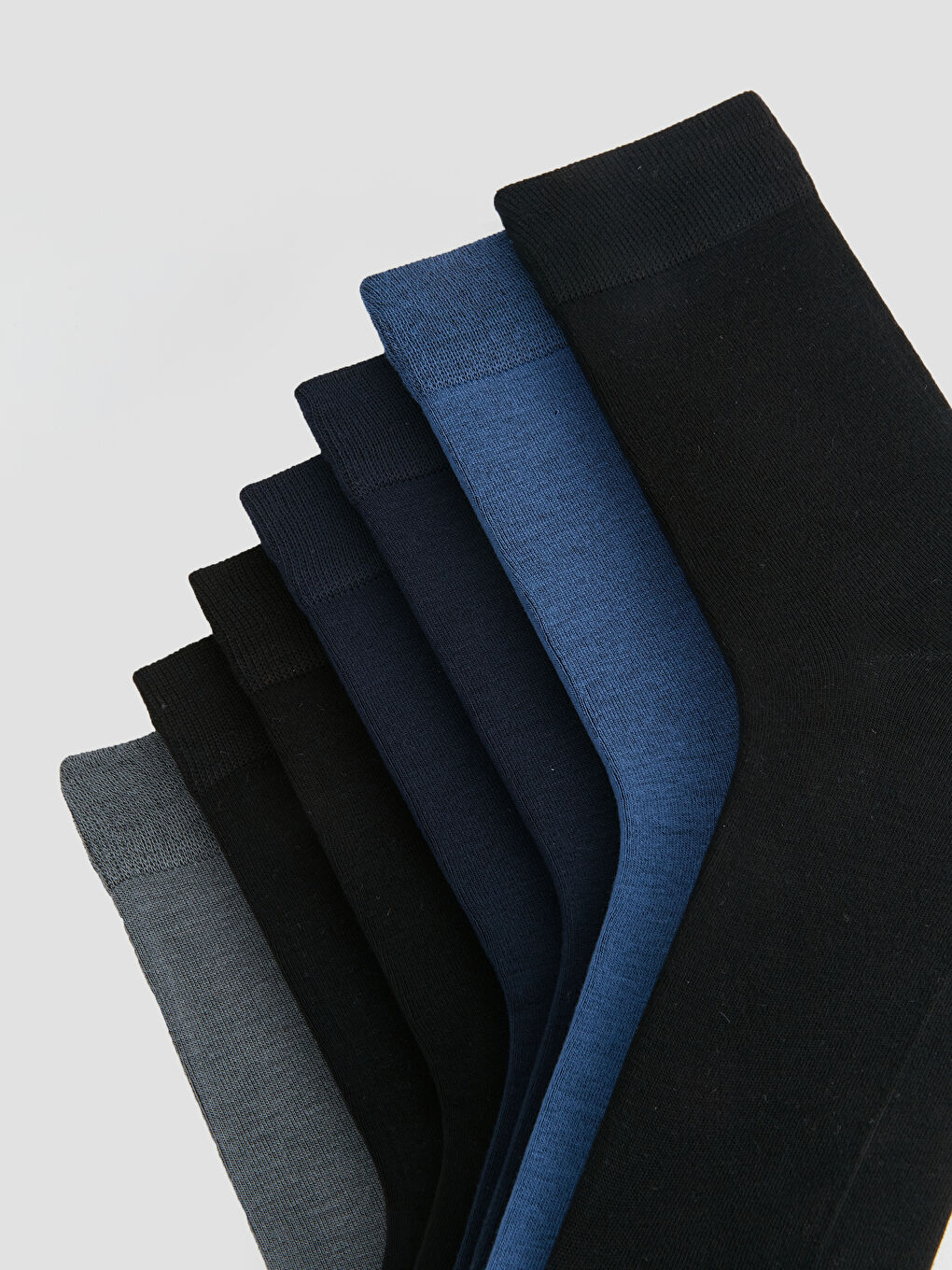 Karışık Erkek Bambu Soket Çorap 7'li-2