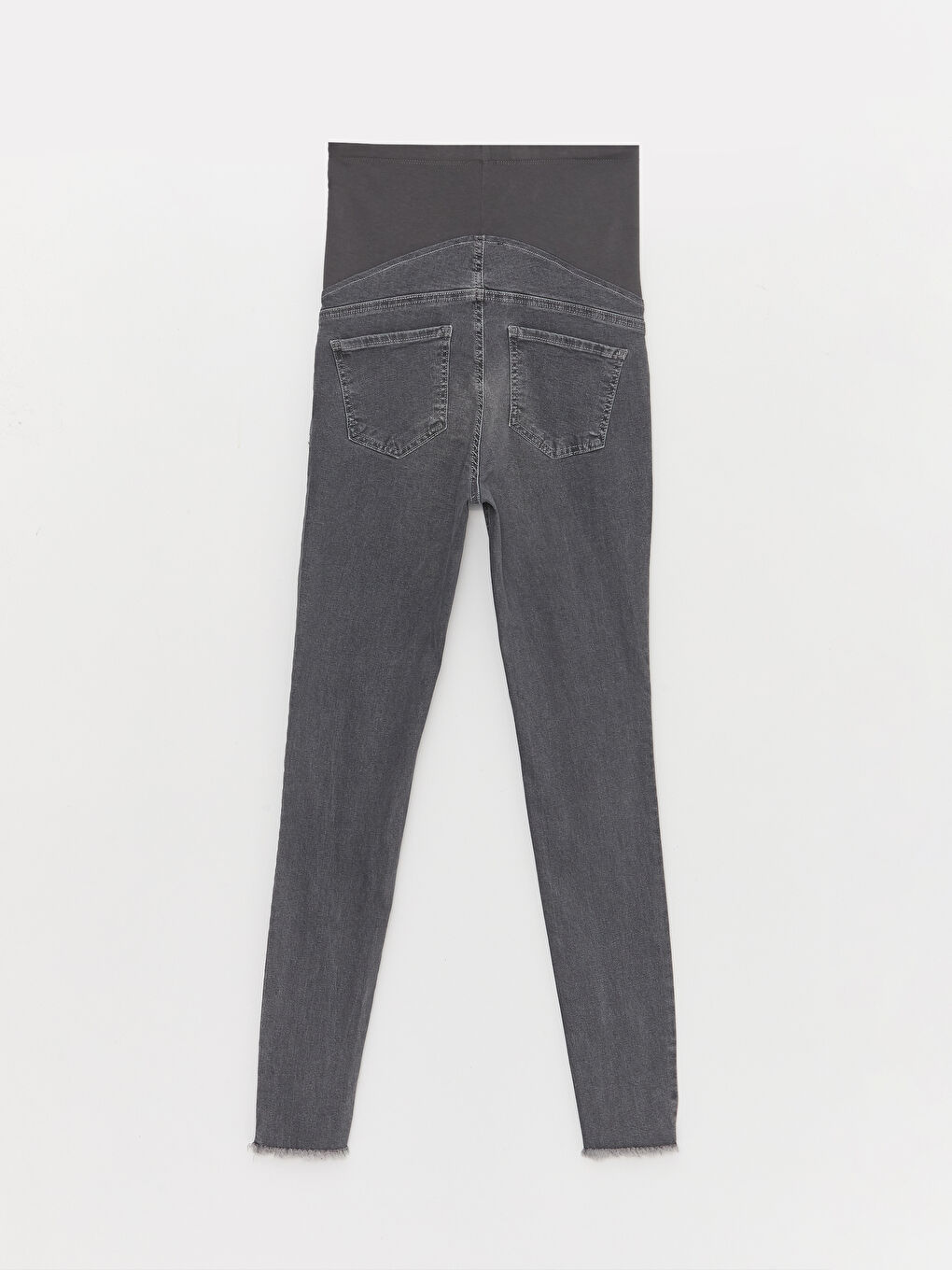 LCWAIKIKI Maternity Gri Karın Panelli Jüpiter Süper Skinny Fit Hamile Jean Pantolon - 6