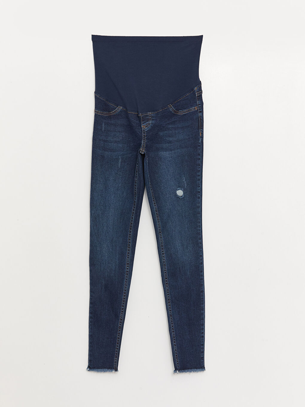 LCWAIKIKI Maternity Koyu Rodeo Karın Panelli Skinny Fit Hamile Jean Pantolon - 6