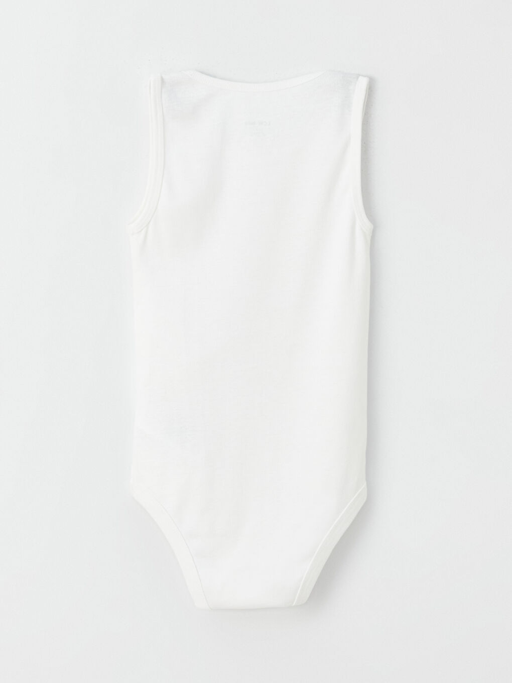 بدلة جسم أولاد رضع بياقة دائرية سادة بمجموعتين-6