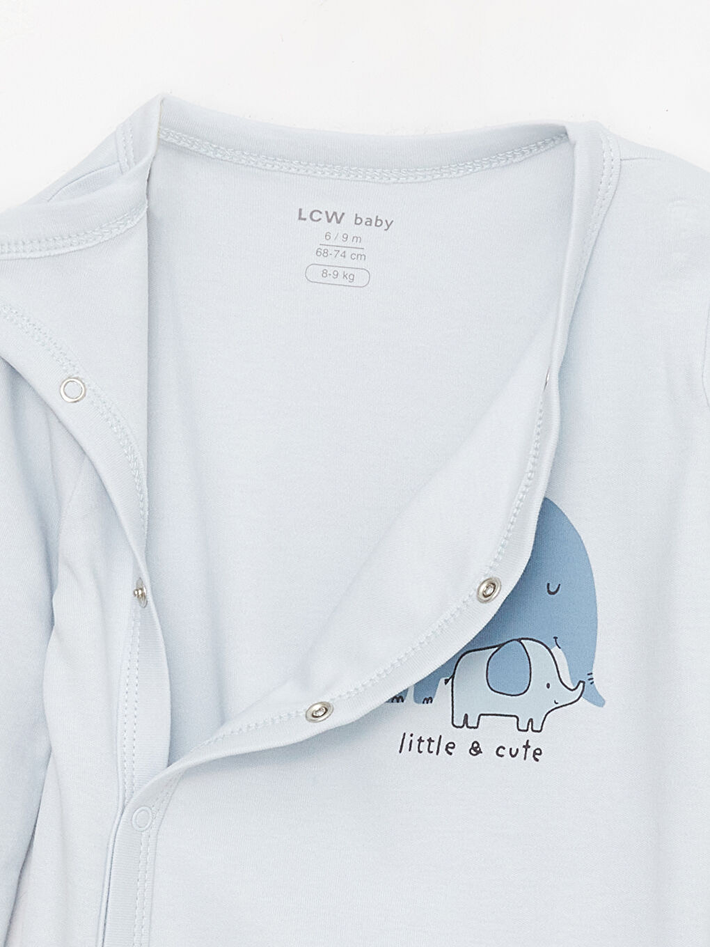 Crew Neck Long Sleeve Baby Boys Jumpsuit 2 Pack-2