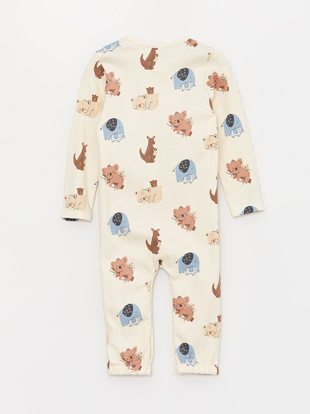 Crew Neck Long Sleeve Baby Boys Jumpsuit 2 Pack-7