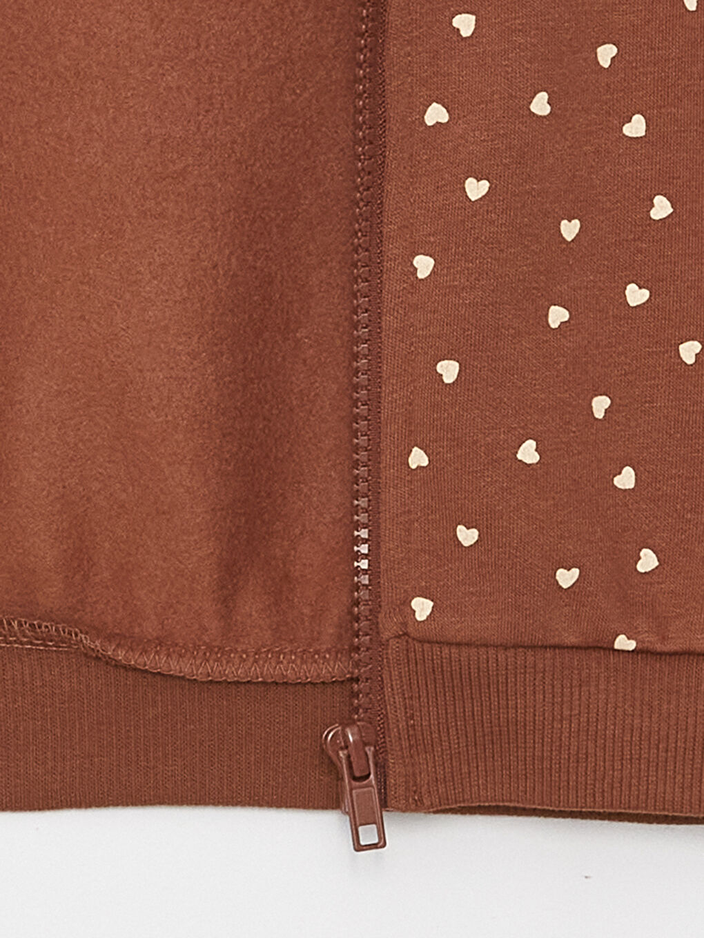 LCW baby Kapuzensweatshirt mit Langarm und Muster für Baby Mädchen mit Reißverschluss -W3BI73Z1-LQY