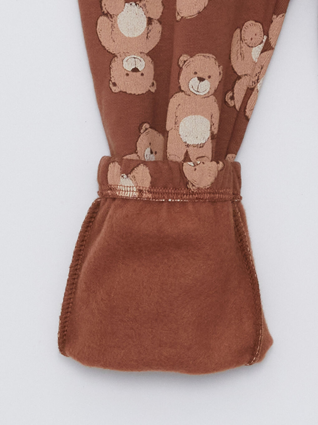 بنطلون رياضي مطبوع بخصر مرن - بنات رضع-4