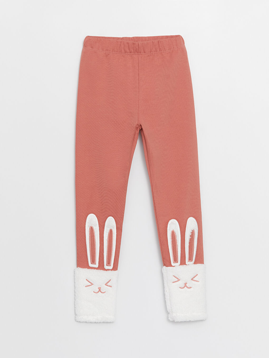 Embroidered Girls' Tights with Elastic Waistband -W3BI76Z4-GSD