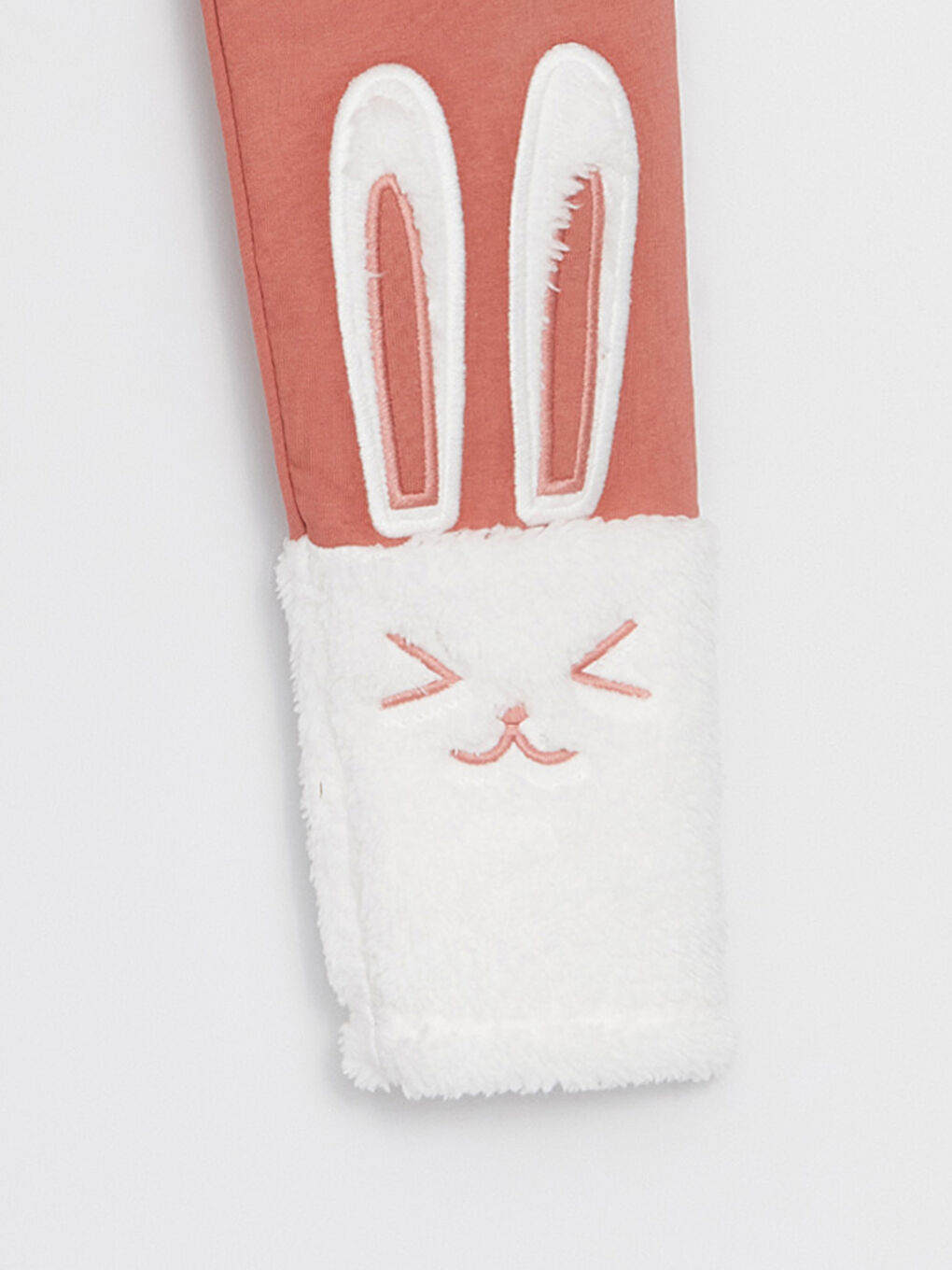 Embroidered Girls' Tights with Elastic Waistband -W3BI76Z4-GSD