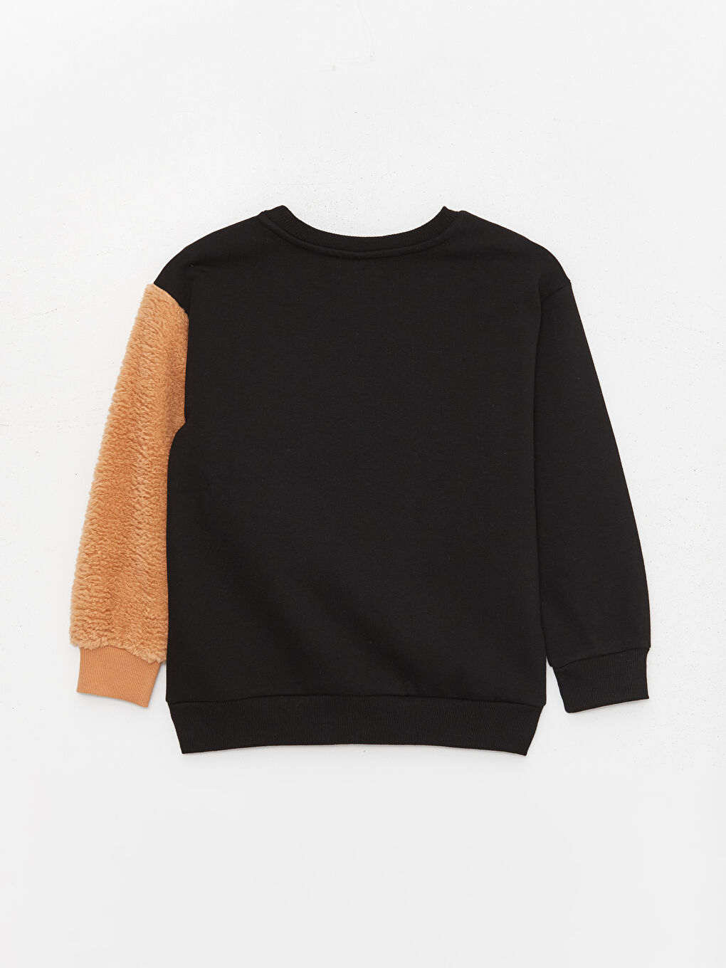 LCW Kids Crew Neck Embroidered Long Sleeve Girl's Sweatshirt -W3BI93Z4-CVL