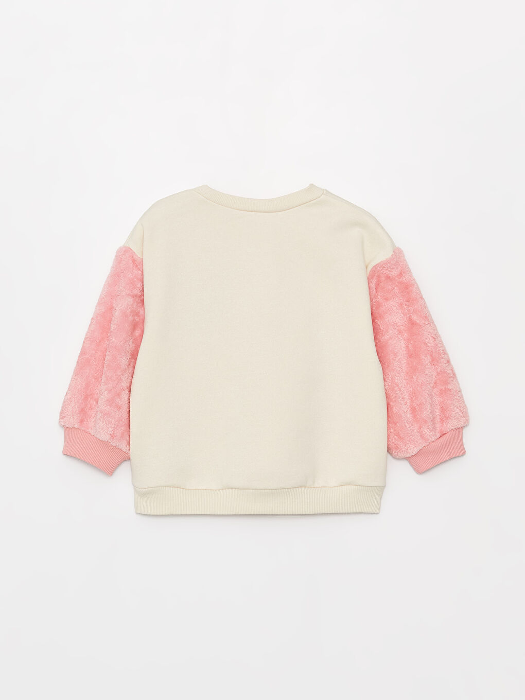 Crew Neck Baby Girls' Sweatshirt-1