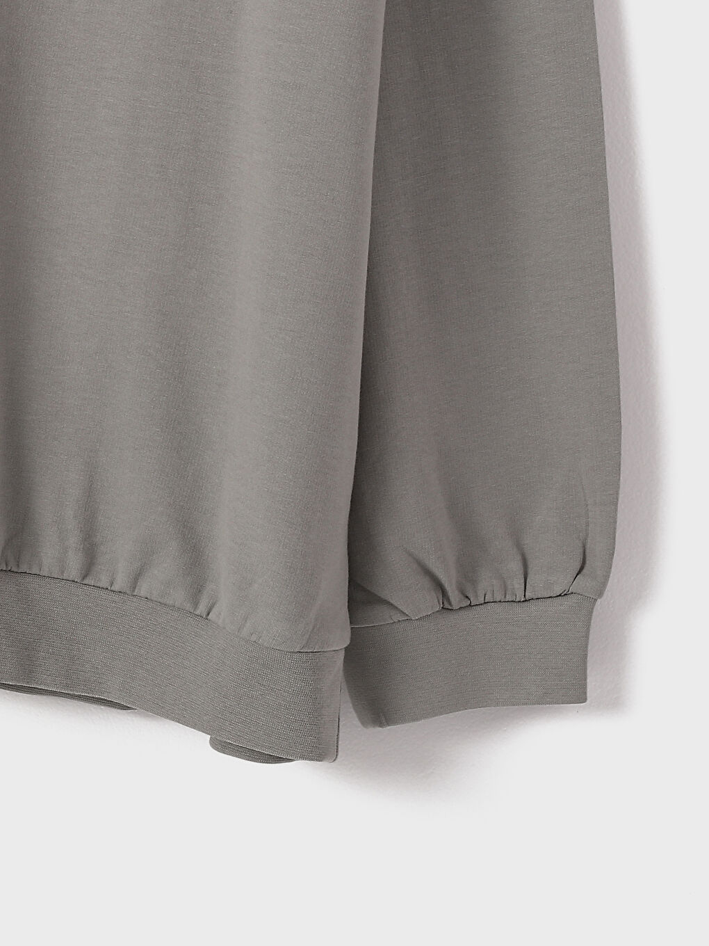 Crew Neck Long Sleeve Printed Men's Sweatshirt-1