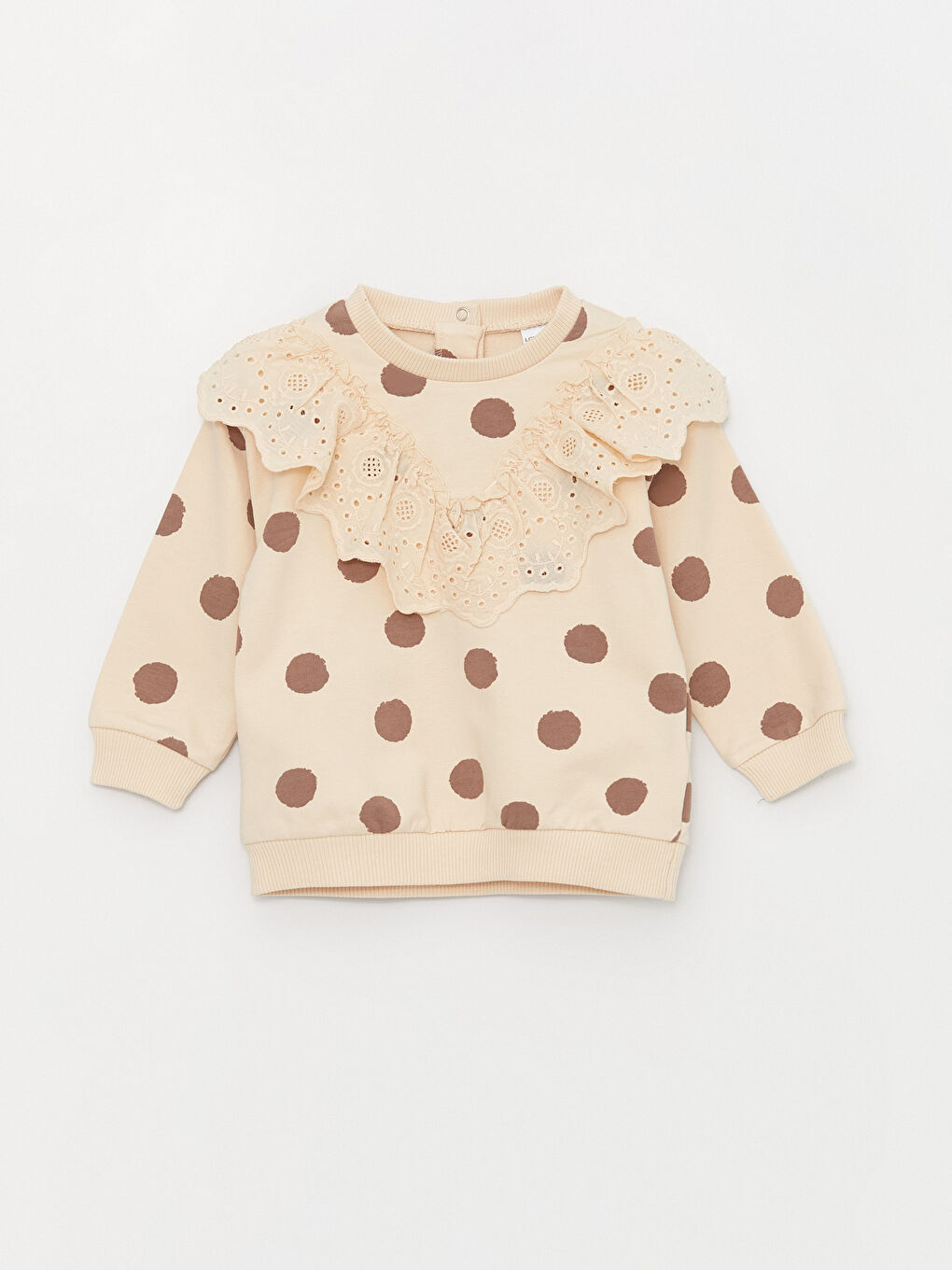 Crew Neck Long Sleeve Baby Girls' Sweatshirt and Tights 2 Pack Set-1
