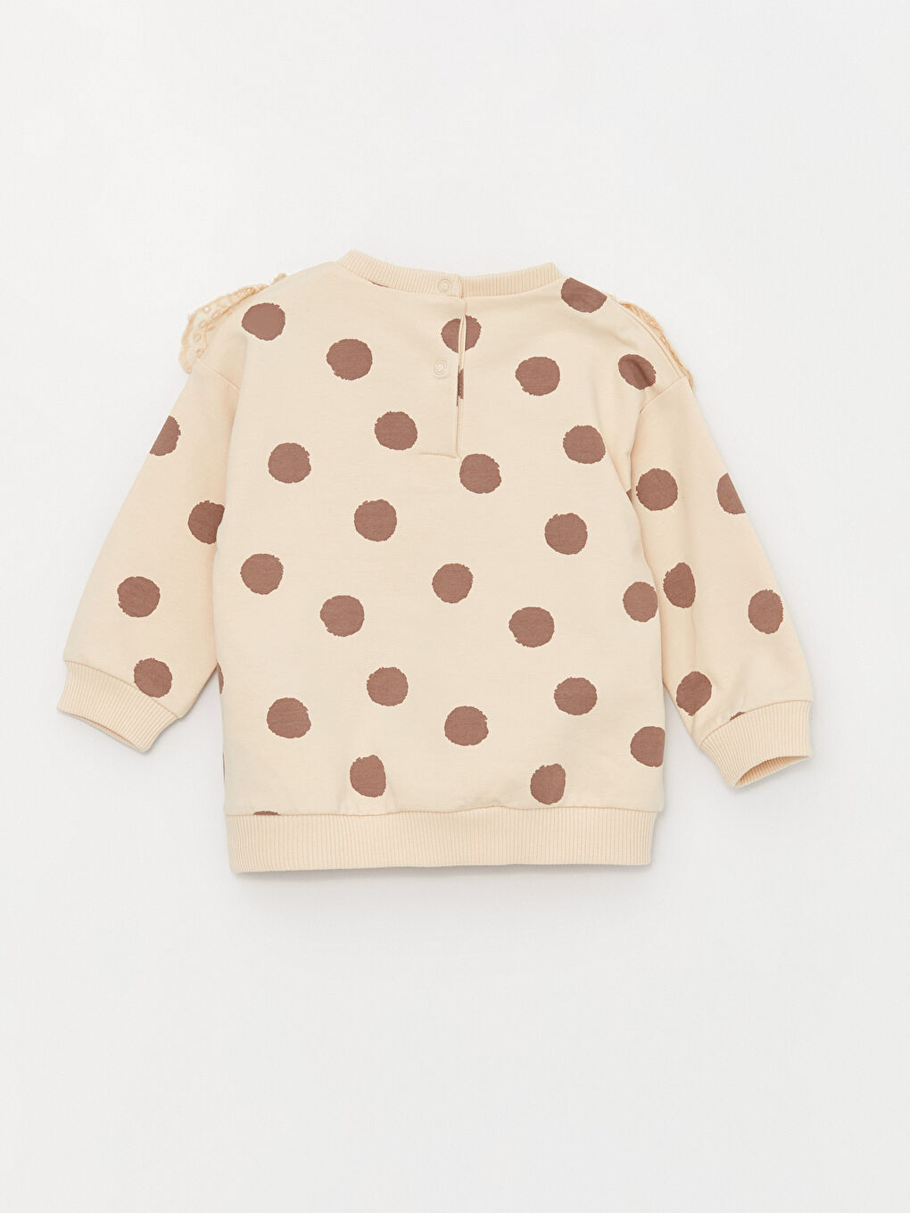 Crew Neck Long Sleeve Baby Girls' Sweatshirt and Tights 2 Pack Set-3