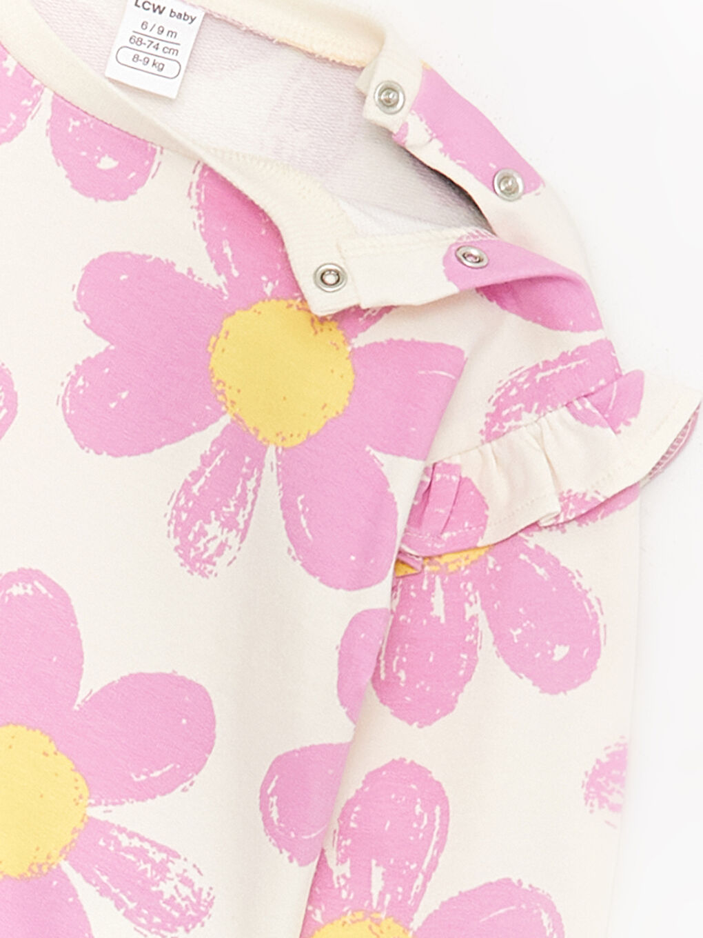 Ensemble 2 Pièces Sweat-Shirt à Col Rond et Pantalon de Survêtement pour Bébé Fille à Manches Longues-3