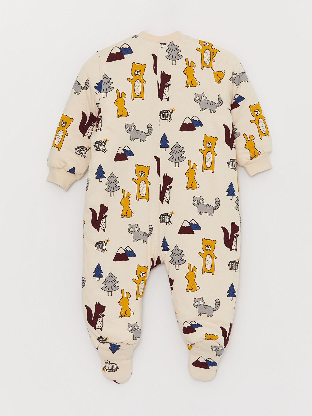 Bej 2.5 Tog Elyaflı Erkek Bebek Uyku Tulumu-3