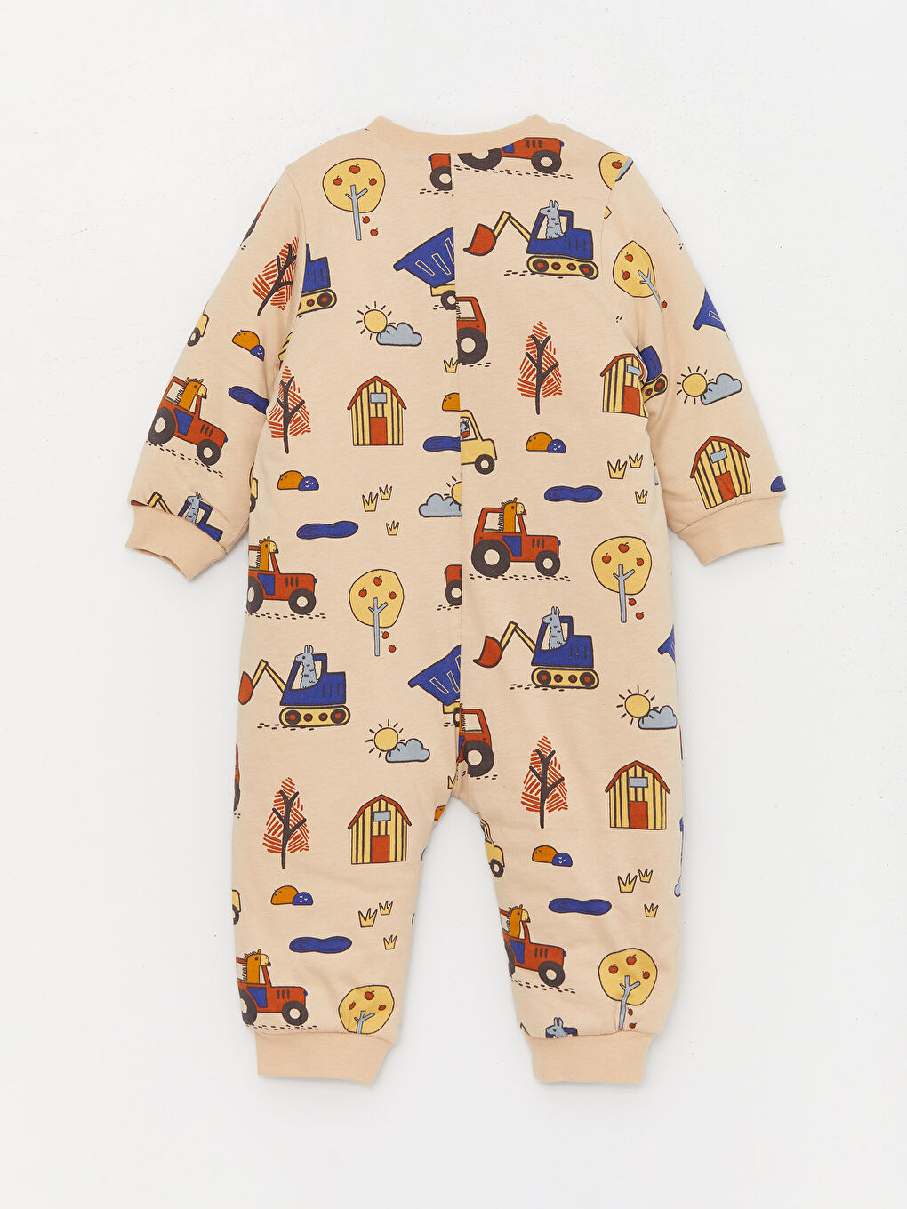 Bej 2.5 Tog Elyaflı Erkek Bebek Uyku Tulumu-2