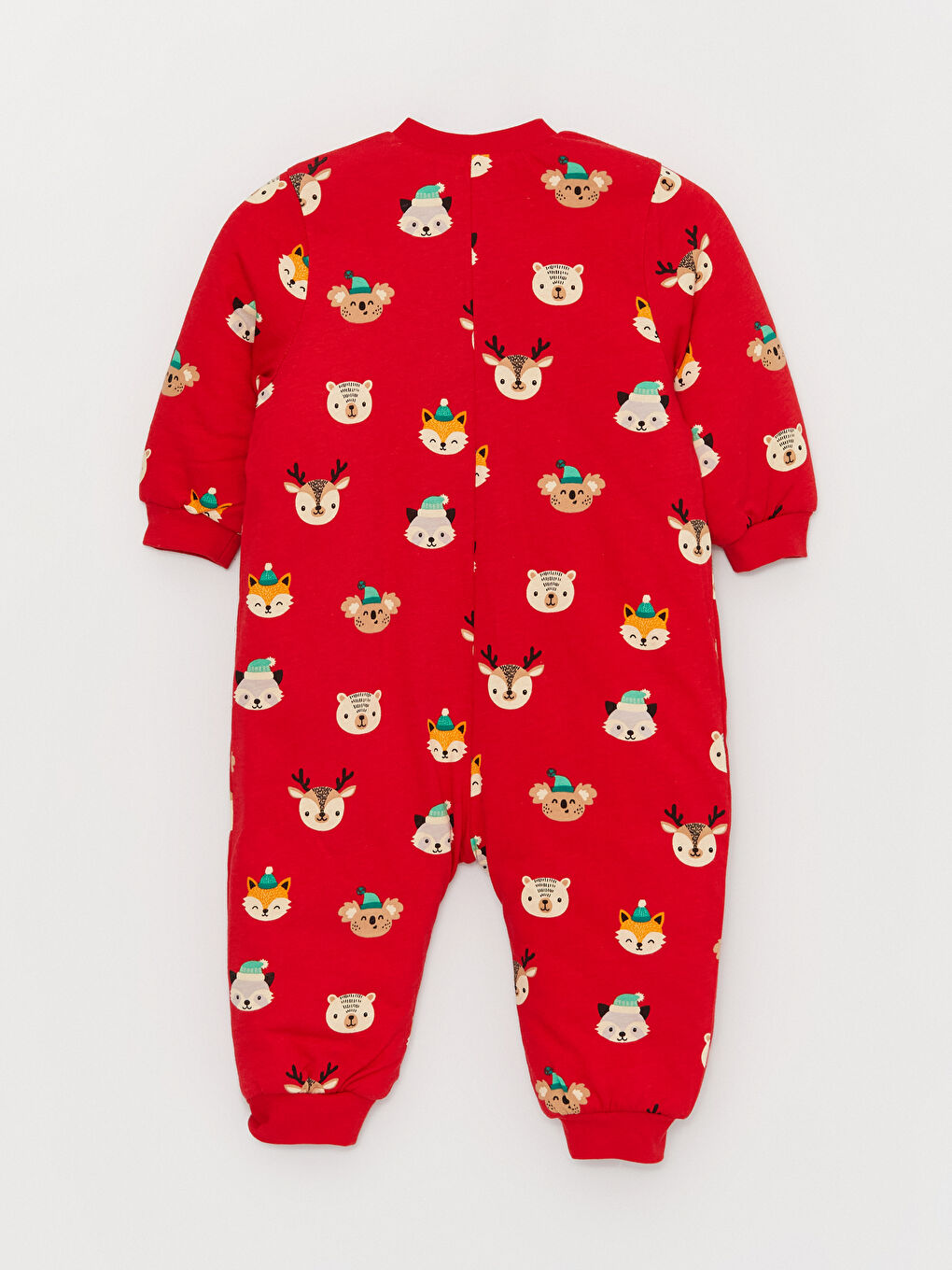 Kırmızı 2.5 Tog Elyaflı Erkek Bebek Uyku Tulumu-3